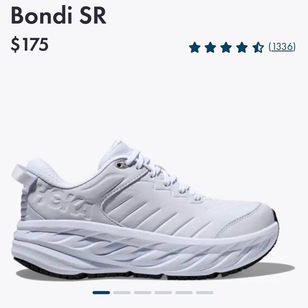 HOKA Bondi SR size 6